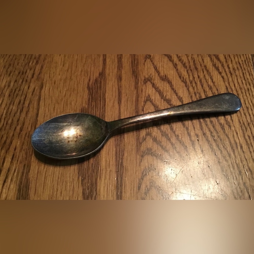 Vintage Silver Plated Sheffield England Childs or sugar spoon
